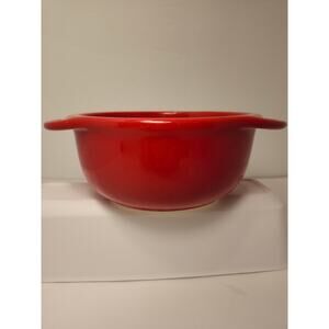 Chantal Stoneware Make It & Take It 3 Cup Casserole Red 93-MT15 NO LID
